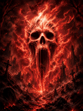 Flaming Skull Main Image
