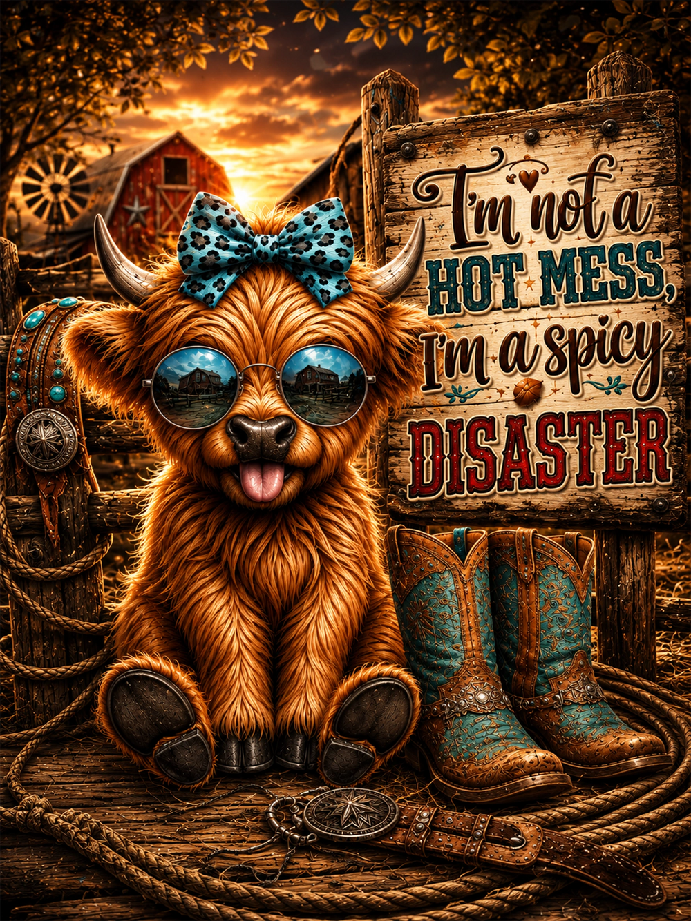 Spicy Highland Cow Main Image