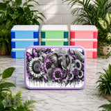 Elephant Floral Lunch Box Transfer