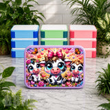 Cute Cow Trio Lunch Box Transfer