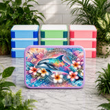 Colorful Dolphin Lunch Box Transfer