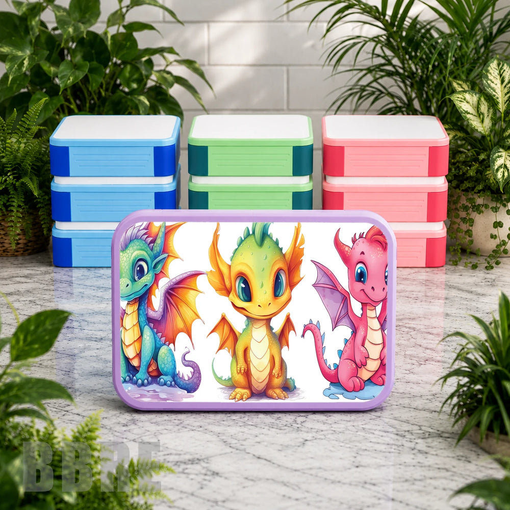 Dragon Trio Lunch Box Transfer