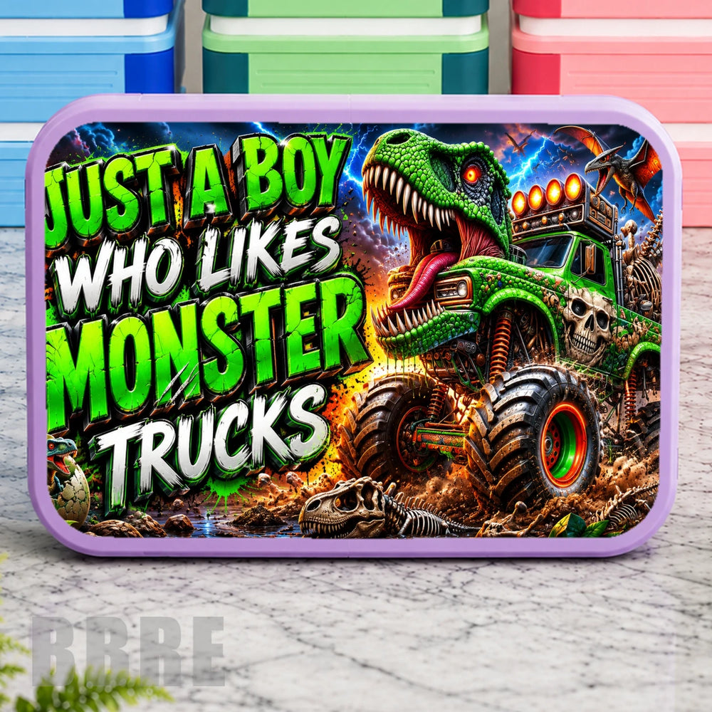 Monster Truck Lunch Box Transfer