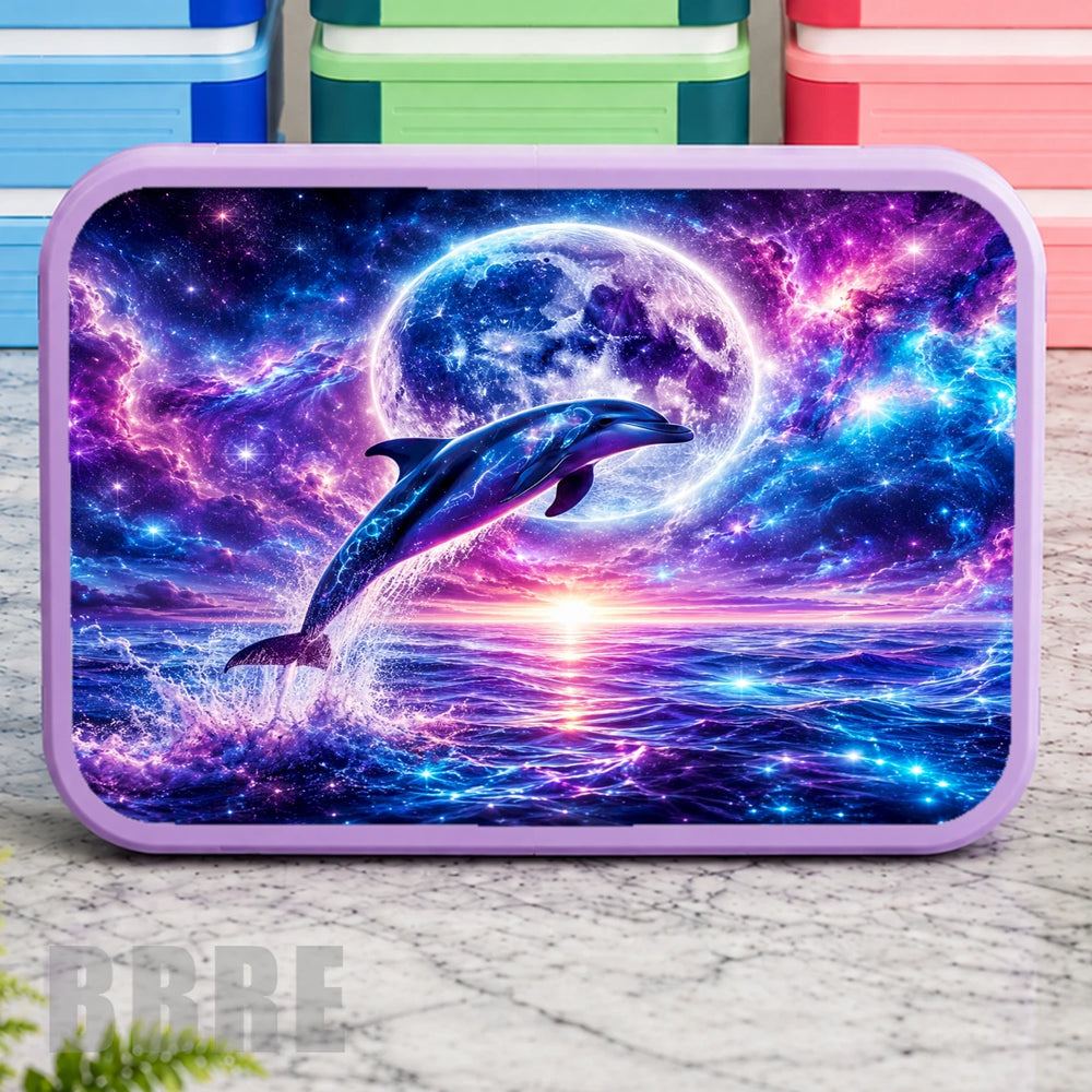Cosmic Dolphin Lunch Box Transfer