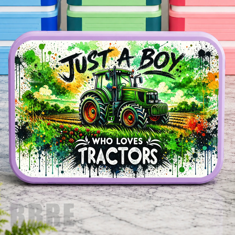 Tractor Love Lunch Box Transfer