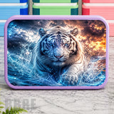 Majestic Tiger Lunch Box Transfer