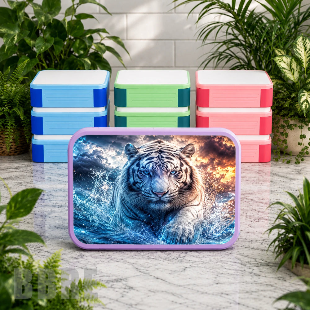 Majestic Tiger Lunch Box Transfer