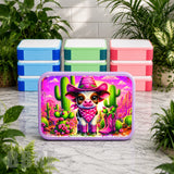 Cowgirl Calf Lunch Box Transfer