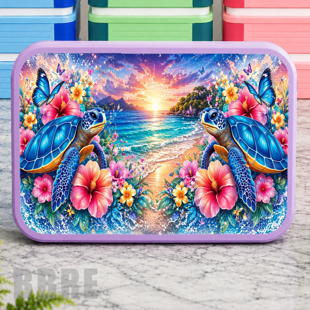 Tropical Turtles Lunch Box Transfer