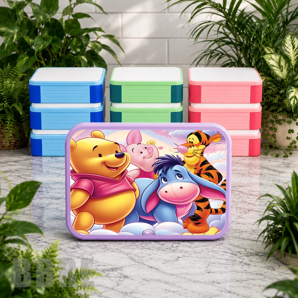 Winnie Pooh Lunch Box Transfer