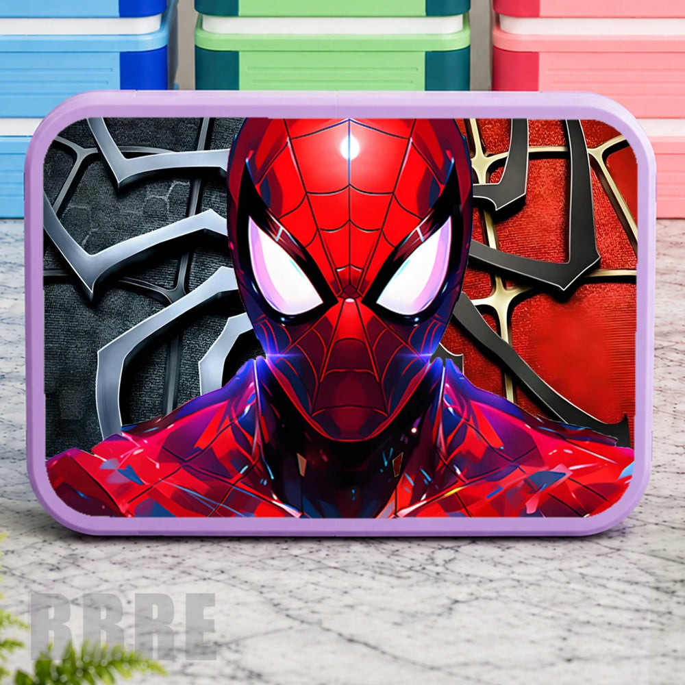 Spider-man Design Lunch Box Transfer