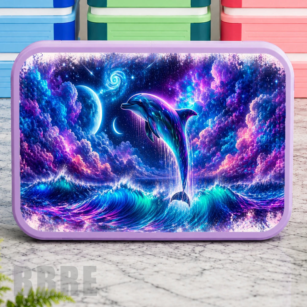 Cosmic Dolphin 2 Lunch Box Transfer