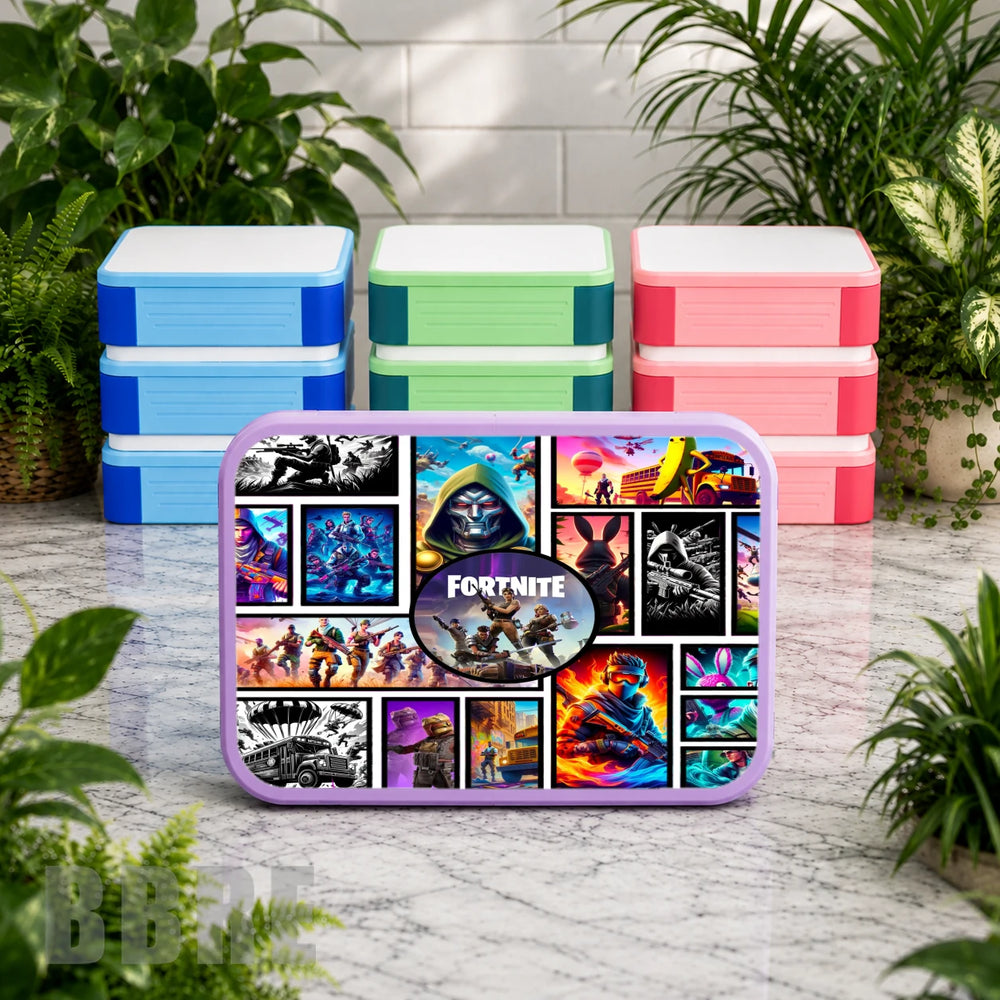 Fortnite Collage Lunch Box Transfer