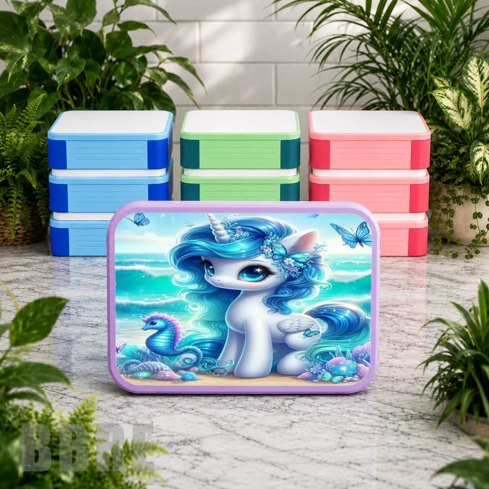 Unicorn Sea Lunch Box Transfer