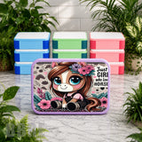 Horse Girl Lunch Box Transfer