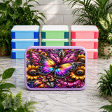 Colorful Butterfly Lunch Box Transfer