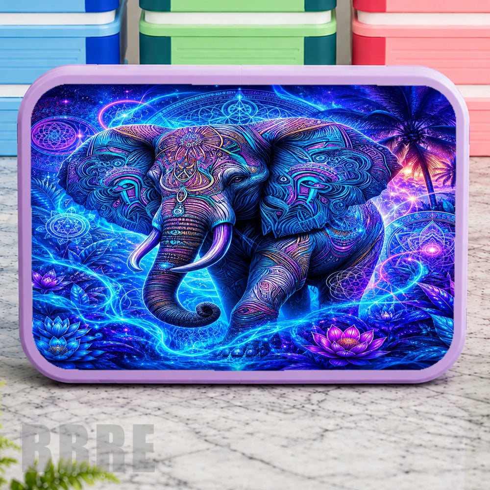Mystical Elephant Lunch Box Transfer