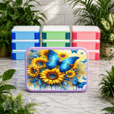 Butterfly Sunflowers Lunch Box Transfer