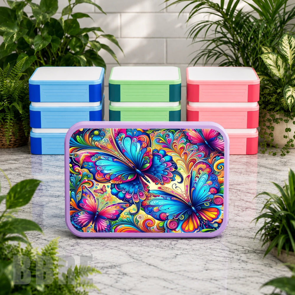 Butterfly Bliss Lunch Box Transfer