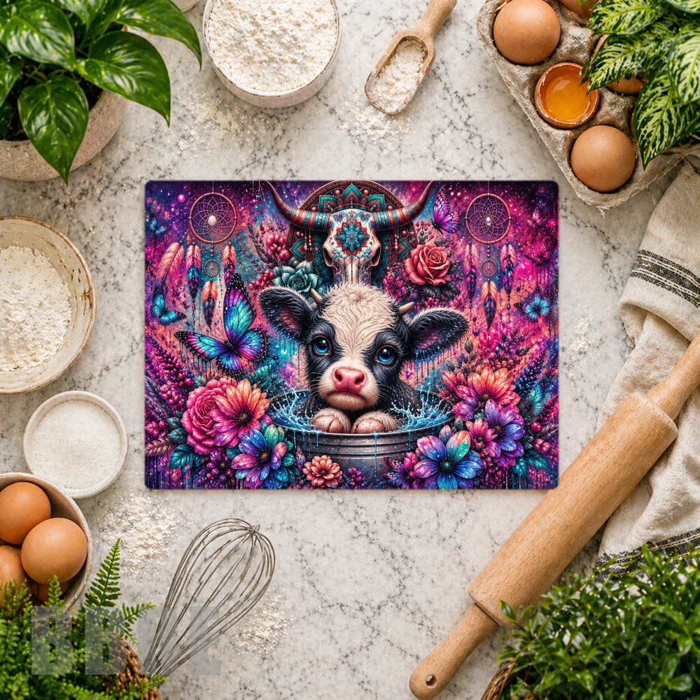 Dreamy Cow Vertical Mockup