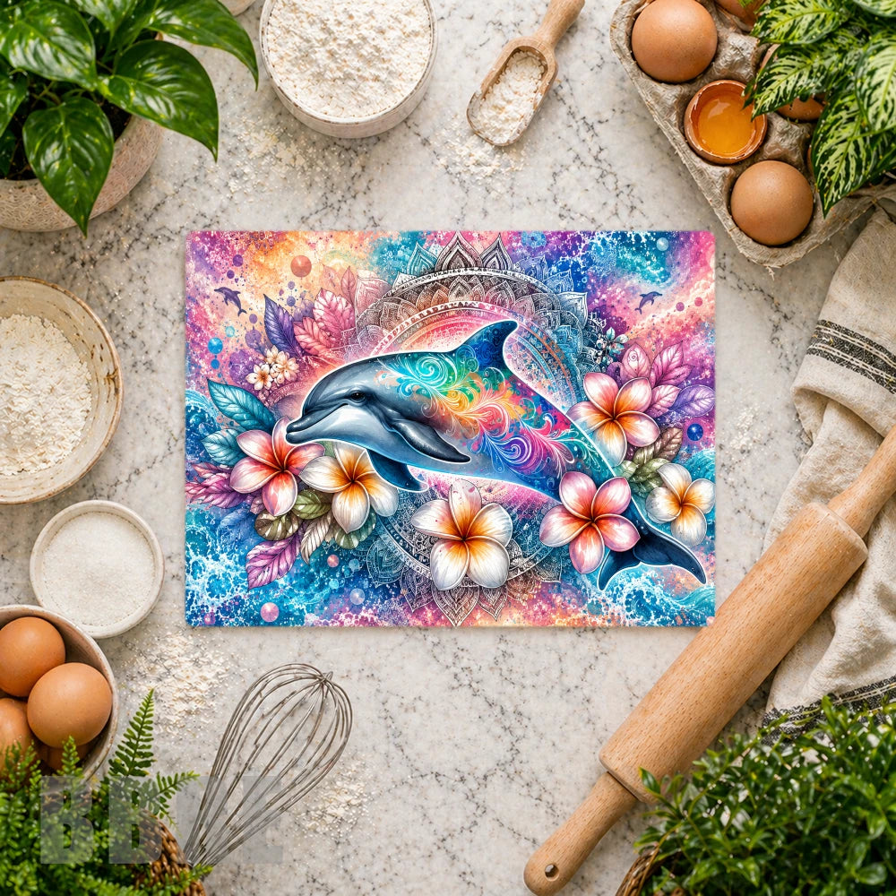 Dolphin Blossom Vertical Mockup