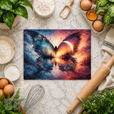 Butterfly Sunset Vertical Mockup