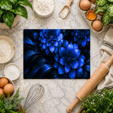 Blue Floral Vertical Mockup