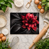Red Floral Vertical Mockup