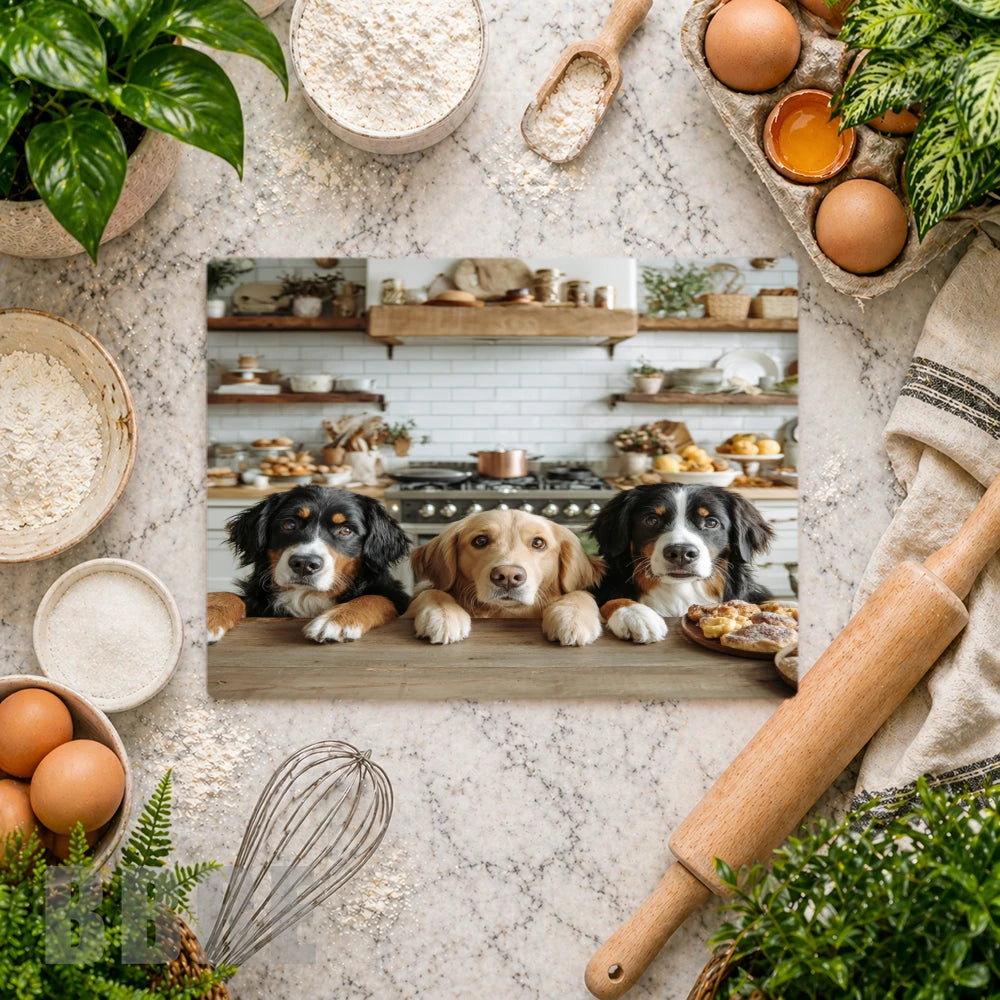 Puppy Kitchen Vertical Mockup