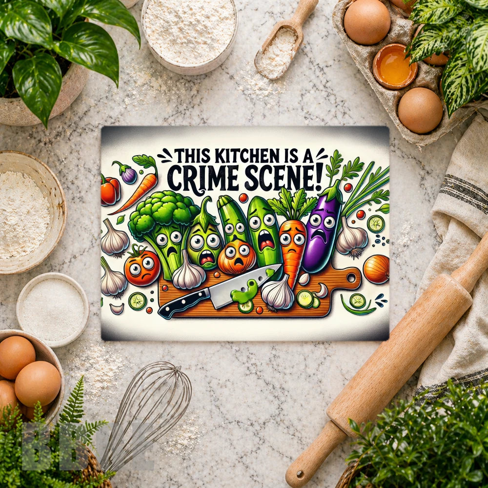Kitchen Crime Vertical Mockup