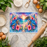 Tropical Sea Turtles Vertical Mockup