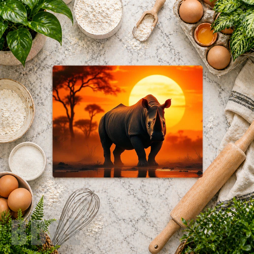 Sunset Rhino Vertical Mockup