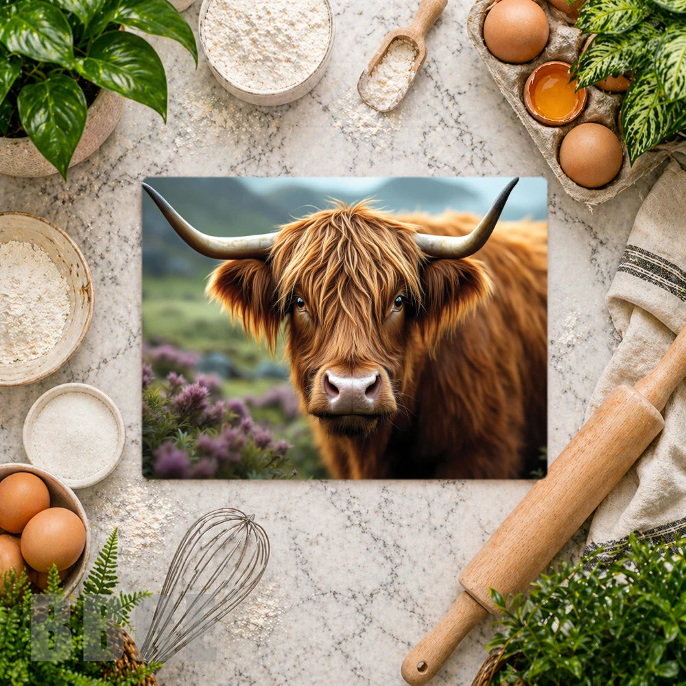 Highland Cow 3 Vertical Mockup