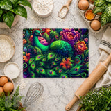 Peacock Paradise Vertical Mockup