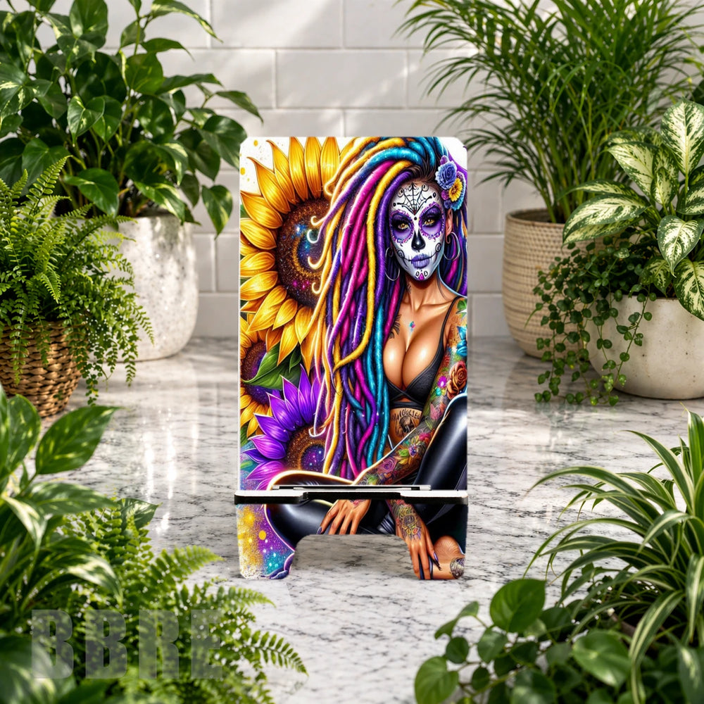 Colorful Skull 3 Product Mockup