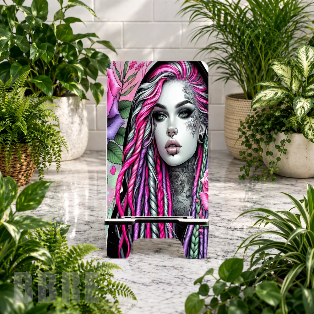 Vibrant Portrait 2 Product Mockup