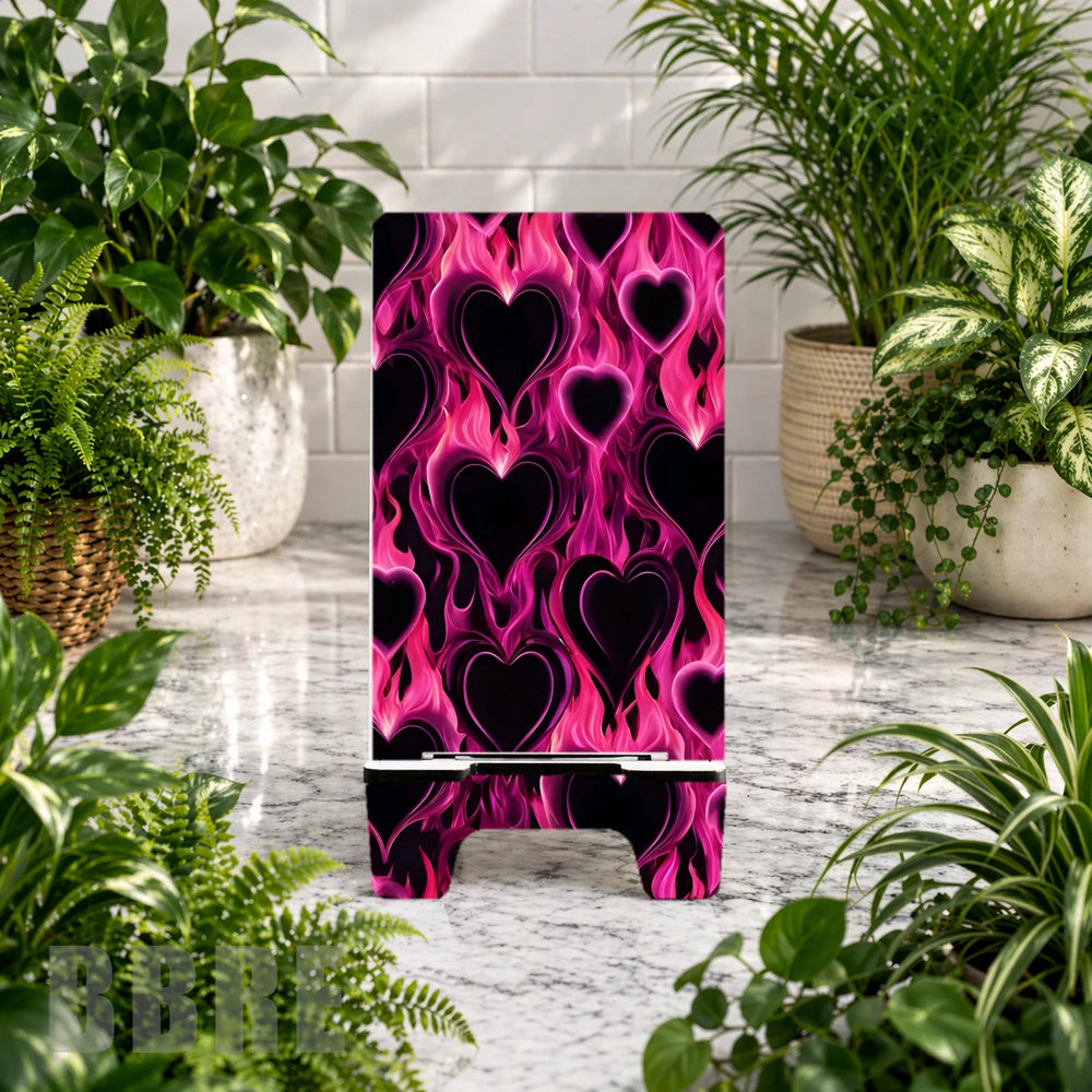 Flaming Hearts Product Mockup