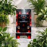 Fiery Truck Product Mockup