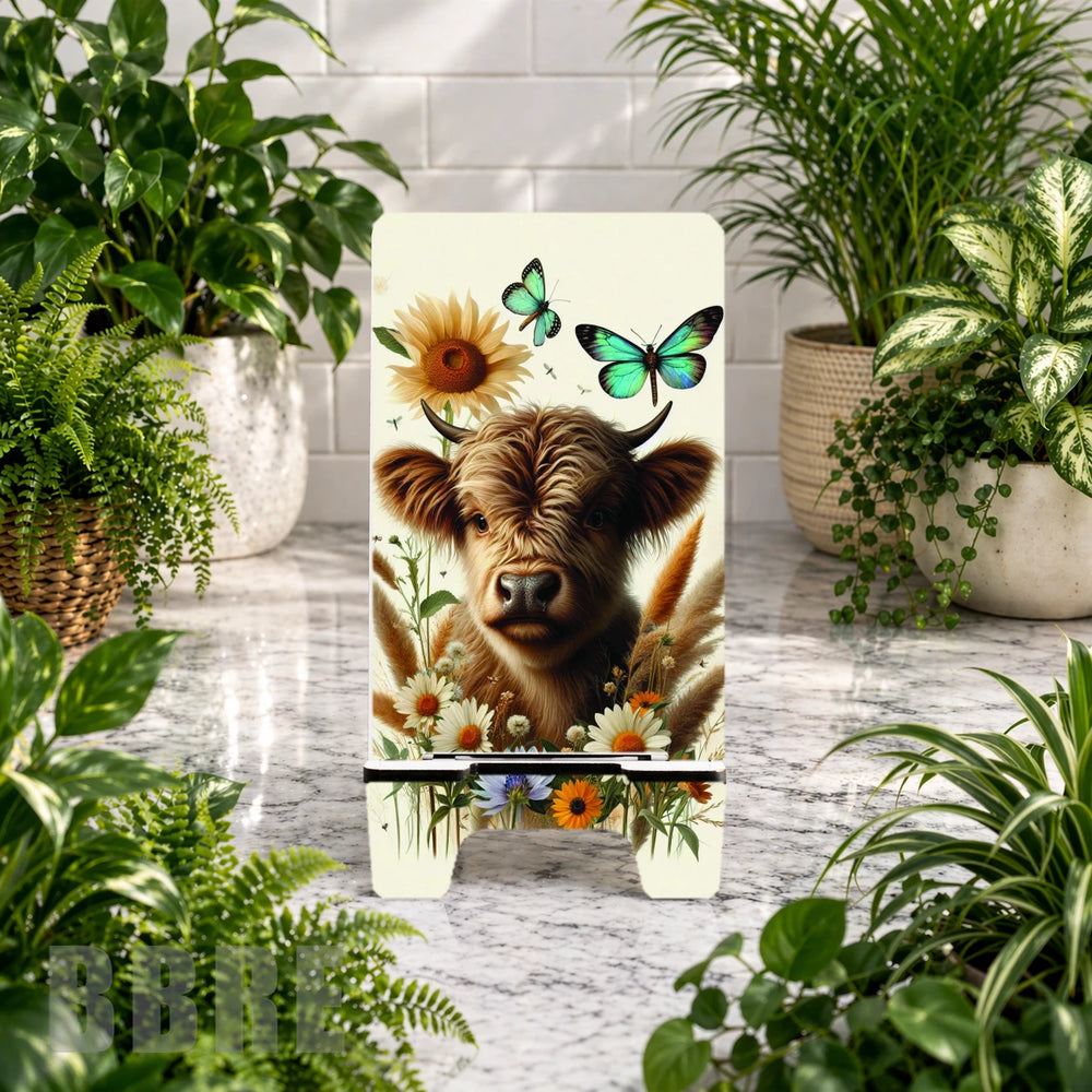 Highland Cow Product Mockup