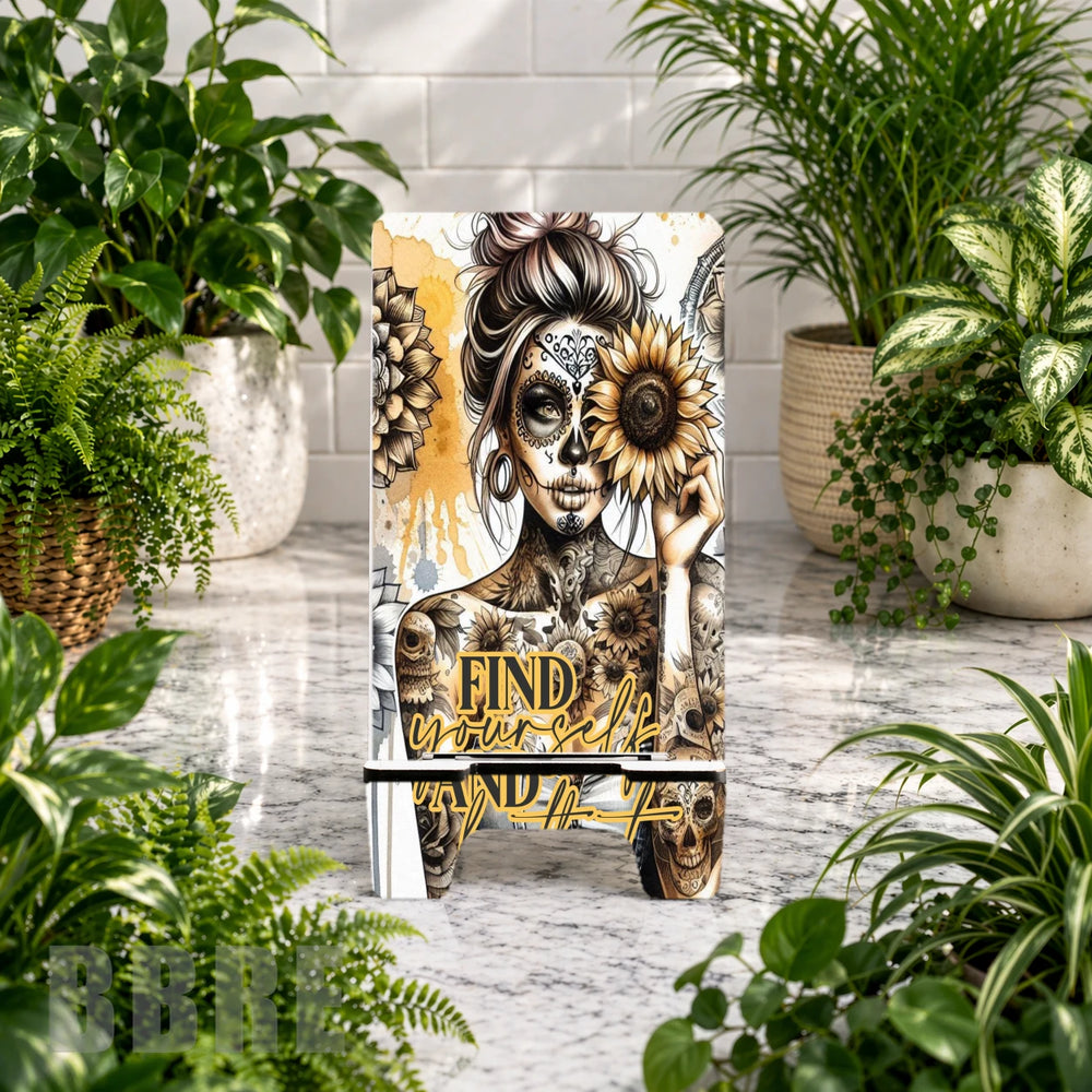 Sunflower Lady Product Mockup