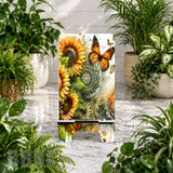 Sunflower Butterfly Product Mockup