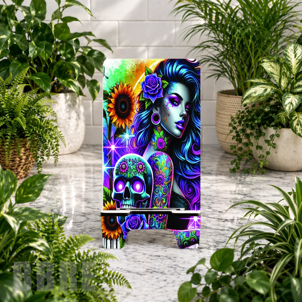 Vibrant Skull 2 Product Mockup