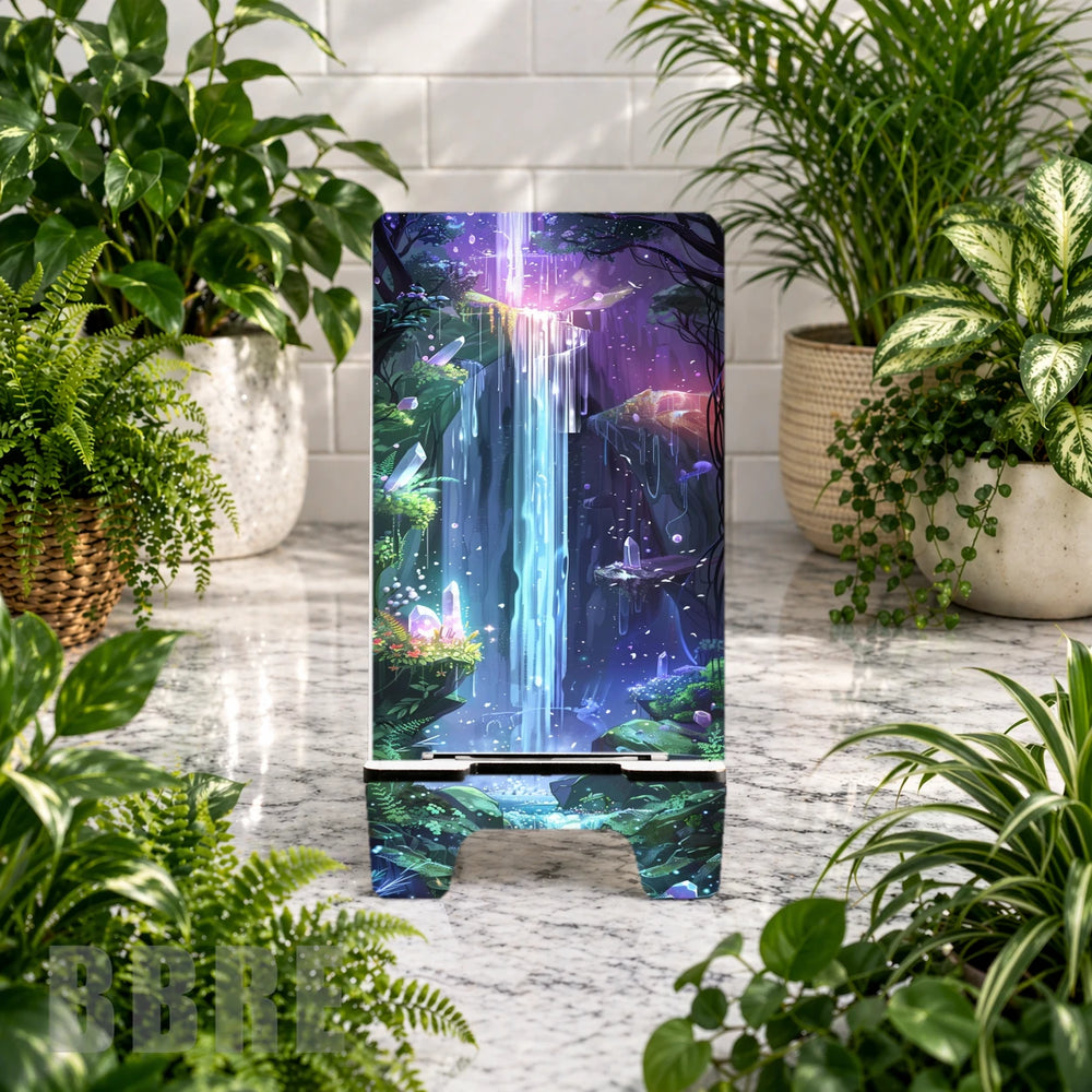Crystal Waterfall Product Mockup