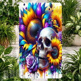 Skull Sunflowers Product Image