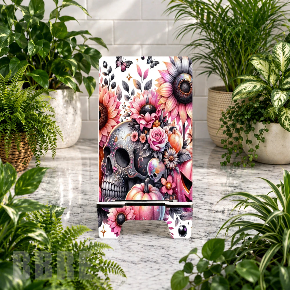 Floral Skull 6 Product Mockup