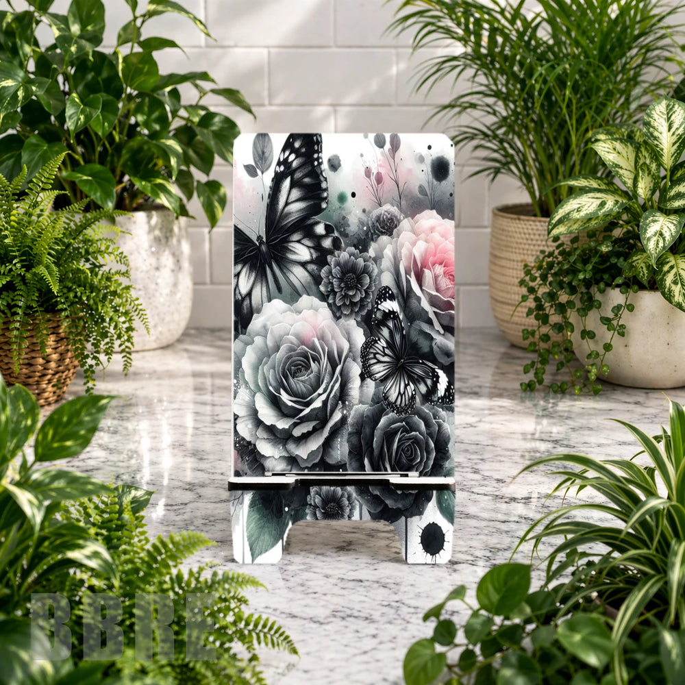 Floral Butterflies Product Mockup