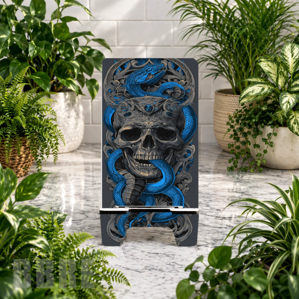 Blue Snake Product Mockup