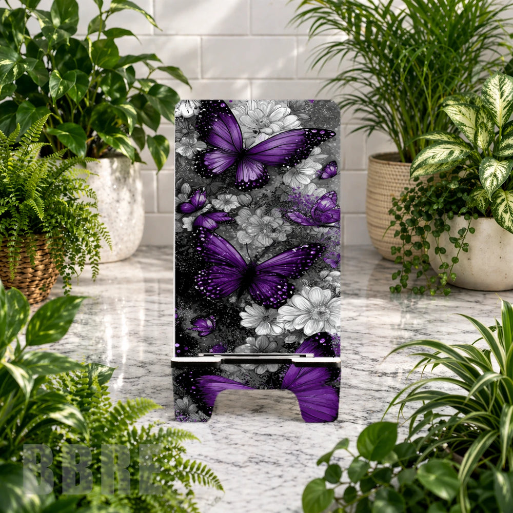 Purple Butterflies 2 Product Mockup