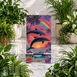 Dolphin Sunset Product Mockup