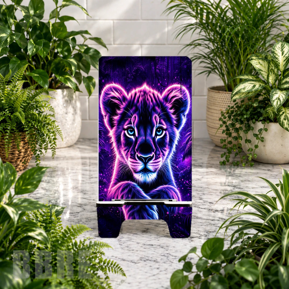 Neon Lion Product Mockup